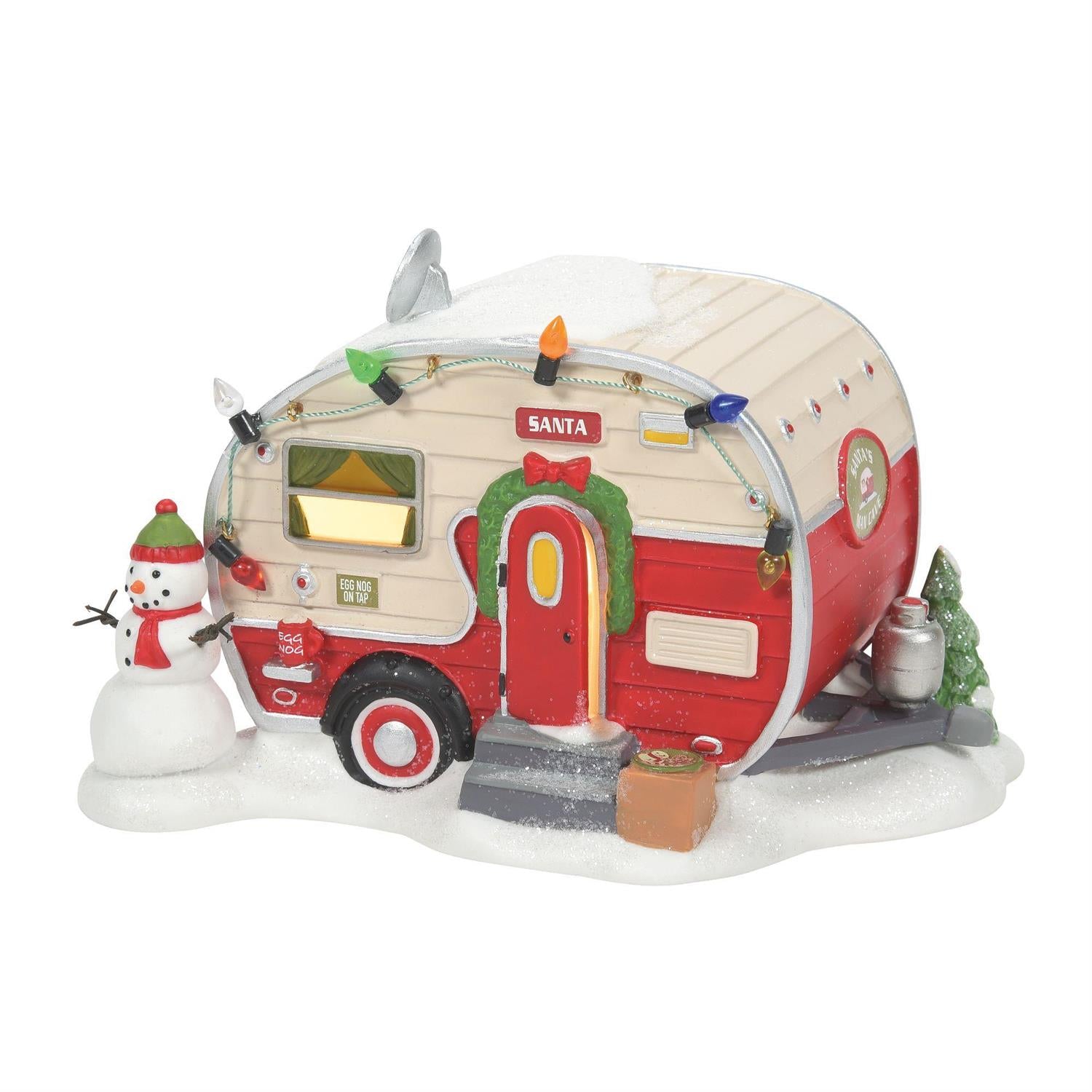 North Pole Village Santa's Man Cave #6011404